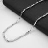 oly-0ab3c25f15cbac4dcf84c751f9a91a21 Wholesale Titanium steel diamond chain melon seed chain necklace men handsome fashion female pendant chain handmade jewelry aessories