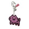 Wholesale New cute cartoon cat diamond keychain rhinestone cat bag tassel pendant creative gifts wholesale in stock