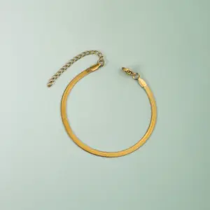 3mm Blade Chain / Gold