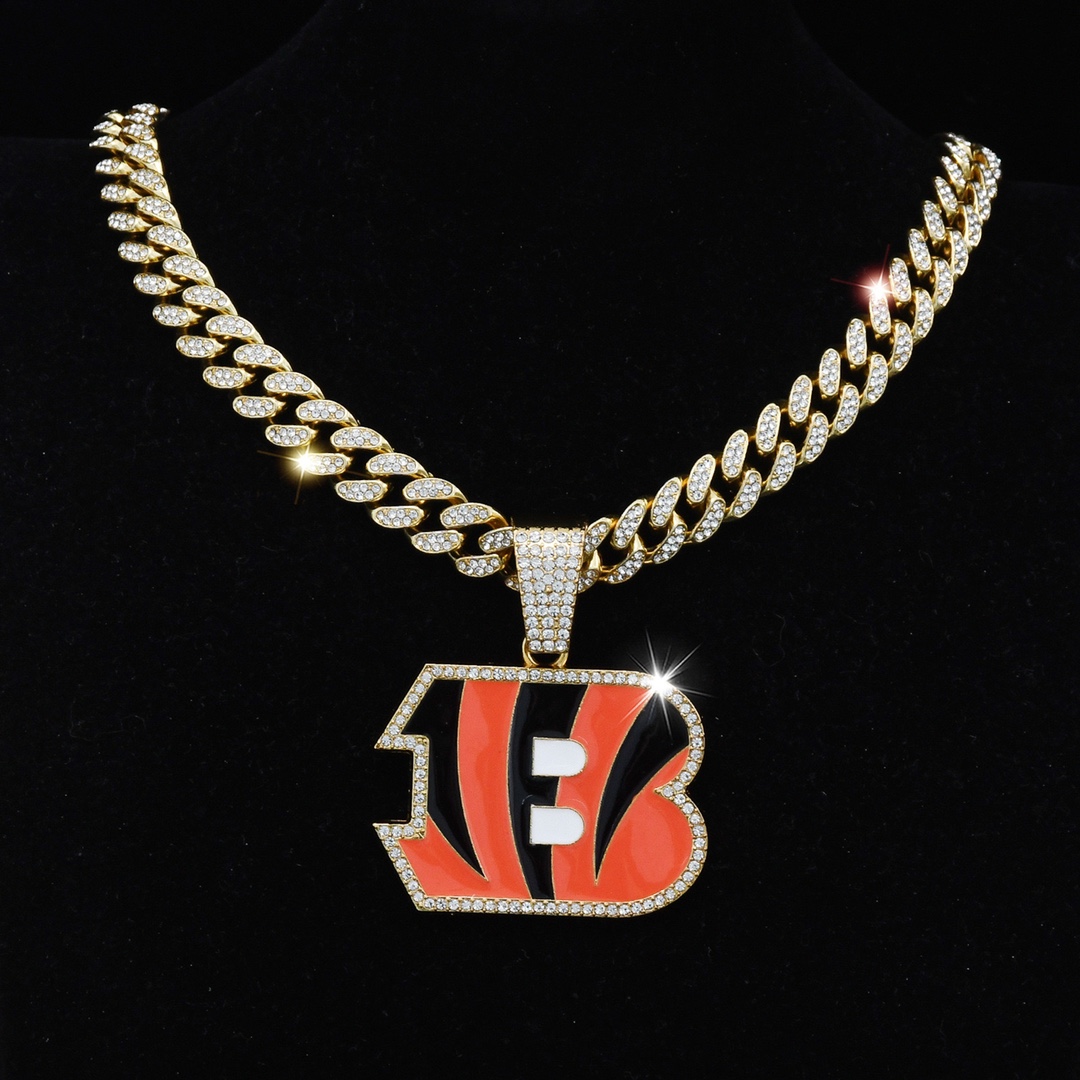 Wholesale Oil op Team Logo Srts Pendant Necklace