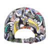 Wholesale Spring New Graffiti Outdoor Sun Protection Sun Hat Spring and Autumn High-grade Printed Hard Top Baseball Cap B1167