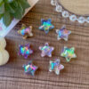 Wholesale Color-plated five-pointed star beads