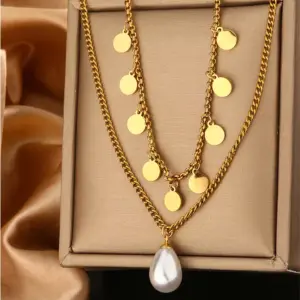 Gold Necklace N-42