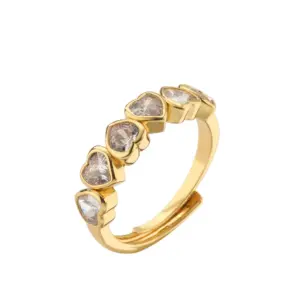 Golden White Diamond / Adjustable Opening