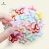 oly-0b31dc80fc670d3871330b05c4c43f44 Wholesale In stock silicone beads exy butterfly loose beads baby teether anti-op chain aessories DIY beads