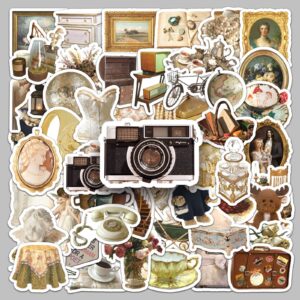 Wholesale 50PCS/PACK retro literary fresh simple stickers