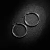 Wholesale Classic Style Titanium Steel Hypoallergenic Circle Earrings