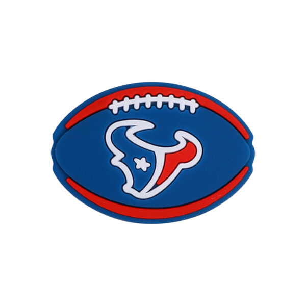 Wholesale Rugby Team Badge Silicone Beads Focal Beads