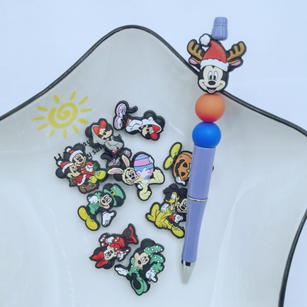 Wholesale 10pcs/pack Cartoon beads DIY loose beads