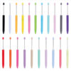 Wholesale New DIY Beaded Pen Macaron Color Long Large Capacity Refill Ballpoint Pen Printable Logo