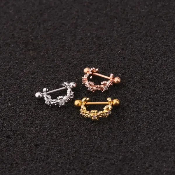 Wholesale Ear Cartilage Rings & Studs Exaggerated U Shape Metal