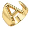 Wholesale Fashion Letter Brass Rings 1 Piece