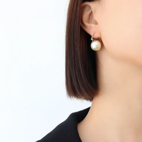 Wholesale PVD Coated Real Gold Plated 18K Gold Geometric 304 Stainless Steel Fashion Waterproof Non Tarnish Earrings
