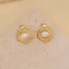 Wholesale Ion Plating (IP) 18K Gold Real Gold Plated Flower Butterfly 304 Stainless Steel Luxurious Simple Style Commute Waterproof Non Tarnish Ear Studs