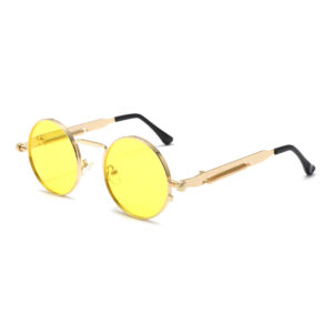 Gold frame yellow film