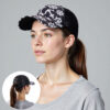 Wholesale European and American Cross-Border Baseball Cap with nytail Opening for Women, Anchor Design, Sun Protection, Breathable Mesh Cap B1183