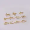 Nose Rings & Studs Fashion Geometric Copper Plating Nose Pin