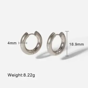 Simple Bracelet Steel Color without Love