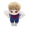 Wholesale Accessories Little Angel Wings 15-20cm Cotton Doll Six-Point Baby Feather Small