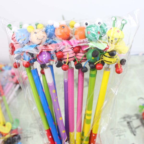 oly-0be7cd1a83eb6eb1e0ce8ec4cee57258 Wholesale Li Xue stationery windmill series pencil cartoon pencil HB creative wooden pencil student pencil gift