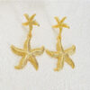 oly-0bed16ae7b74669fc7fce5e93c19d535 Wholesale European and American Cross-Border Retro Simple Ocean Stainless Steel Earrings Fashion Ins Elegant Starfish Accessible Luxury High-End Jewelry