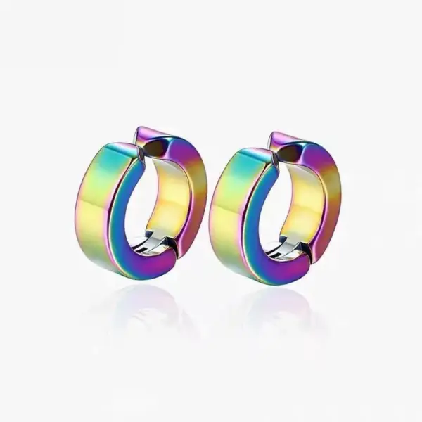 201 Stainless Steel Color Block Novelty For