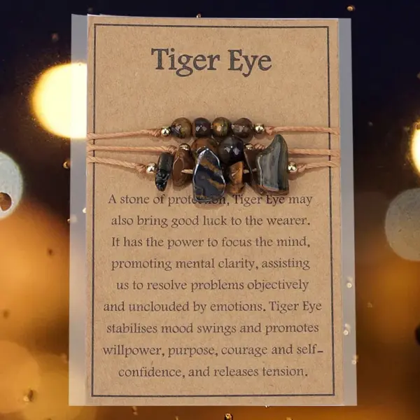 Simple Style Round Stone Copper Braid Bracelets