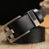 Wholesale New leather belt men European and American retro pinhole buckle leather leather belt casual business Joker belt a
