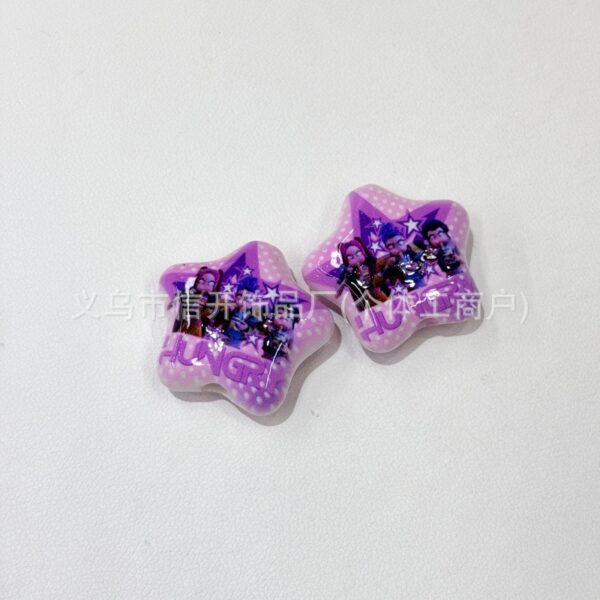 Wholesale Cartoon-print five-pointed star ballpoint pen with perforation - OLY Exclusive