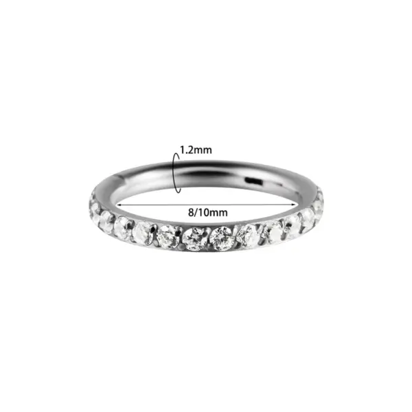 Wholesale Ion Plating (IP) 18K Gold Plated Geometric 304 Stainless Steel Casual Streetwear Waterproof Non Tarnish Earrings Nose Ring