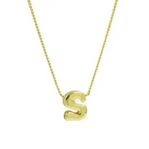 S / Necklace (Curb Necklace)