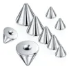 Wholesale 316 Precision 316L Stainless Steel Cone-Shaped Pointed Anti-Rust Anti-Corrosion Safety National Standard Material Ball Wedding Birthday Party Jewelry Ear Cartilage Ring And Earrings