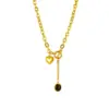 Wholesale PVD Coated 18K Gold Plated Geometric 304 Stainless Steel Fashion Punk Korean Style Waterproof Non Tarnish 304 Stainless Steel Necklace