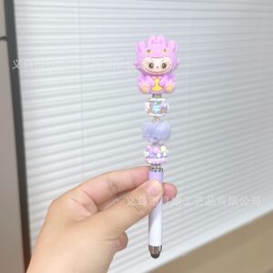 Stylus pen + 0.5mm pen tip / Purple Toothless Bubu - Gradient Purple Pen