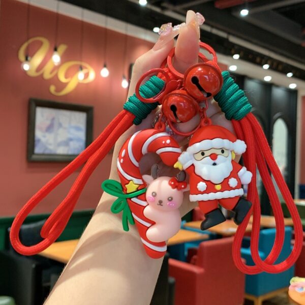 Wholesale Cute Christmas children's bag keychains and charms