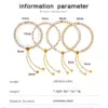 Wholesale Elegant Fashion Ultra Shiny Full Diamond Bracelet Women Stainless Steel Adjustable Bracelets Multiple Styles Round Oval Rectangle