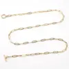 Wholesale Jewelry Fashion Geometric 304 Stainless Steel 18K Gold Plated Gold Plated Stainless Steel Necklaces