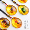 Wholesale True Live Insect Specimen Amber Pendant