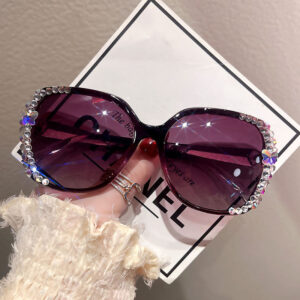 Diamond-encrusted purple [polarized]]