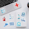 Wholesale DIY Wraps For Craft Cartoon medical doodle stickers