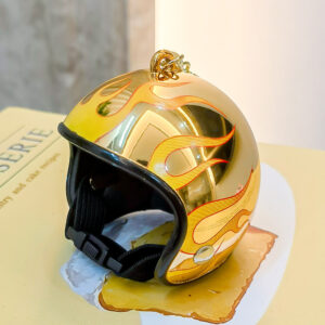 6.5cm extra large colorful gold flame hanging gold lobster clasp / With lobster clasp