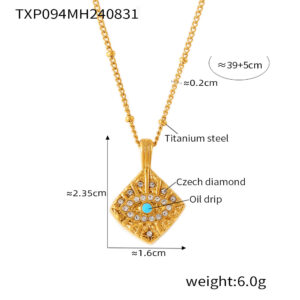 TXP094-Gold Necklace