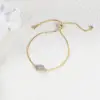 Wholesale Vintage Style Stone Natural Stone Copper Bracelets In Bulk