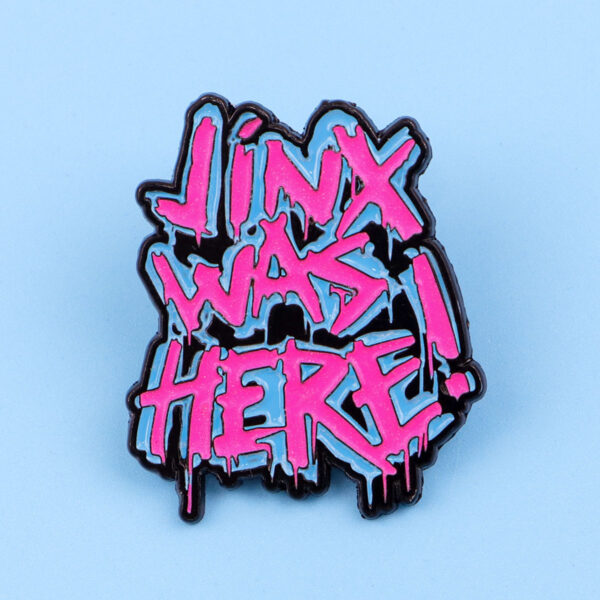 Wholesale Creative English Letter Brooch Cartoon Metal Badge