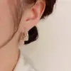 Wholesale 1 Pair Ig Style Shiny Geometric Plating Inlay Copper Zircon 14k Gold Plated Drop Earrings