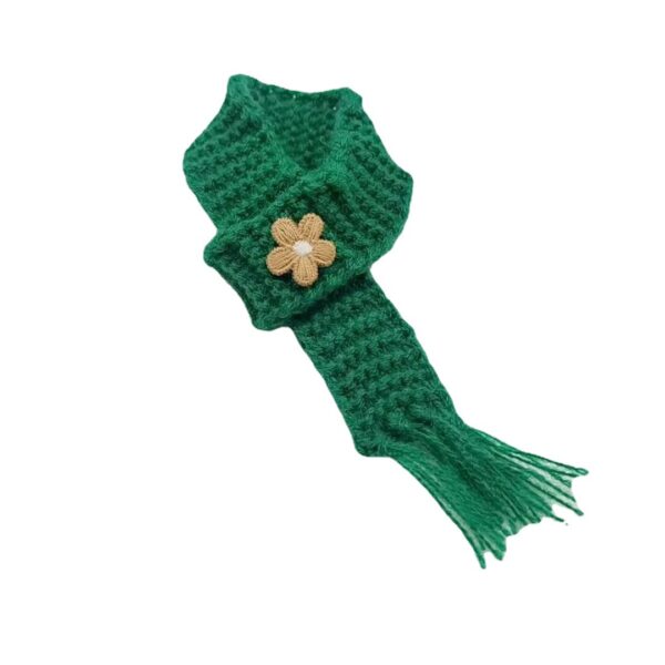 Wholesale Mini Woolen Knitted Scarf Adjustable Size DIY Doll Accessories