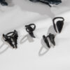 oly-0cfde36881b9de32238fee618a582ecb Wholesale Dark punk retro angel wings ring four-piece set