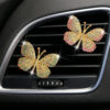 oly-0d0bb189bf8386f56c39df2da1fa0cce Wholesale Fashion car interior perfume clip exquisite butterfly diamond air conditioning air outlet goddess temperament car aromatherapy clip