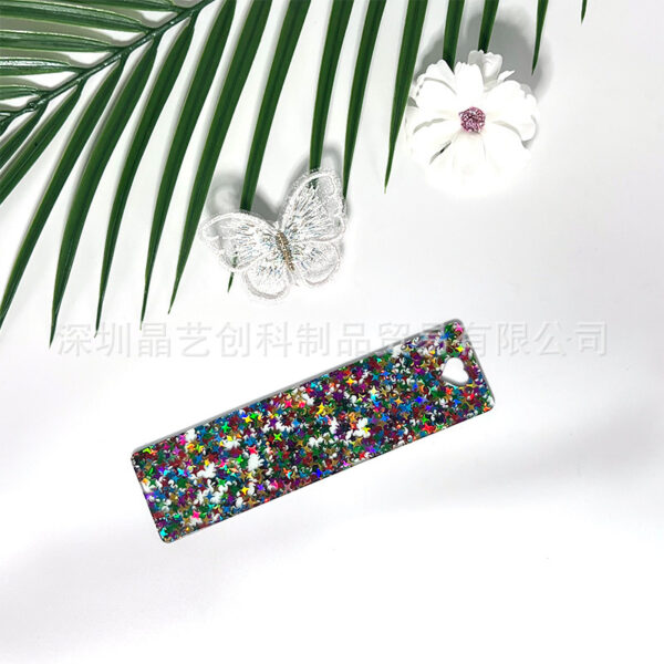 oly-0d242c6ac042e051c01f3df0915332af Wholesale Specializing in cross-border best-selling acrylic stickers, bookmarks, DIY pendants, and ornaments - Four-pointed star series by Crystal Art Innovation.