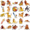 Wholesale 50 Lion Graffiti Stickers Decorative Waterproof Decals